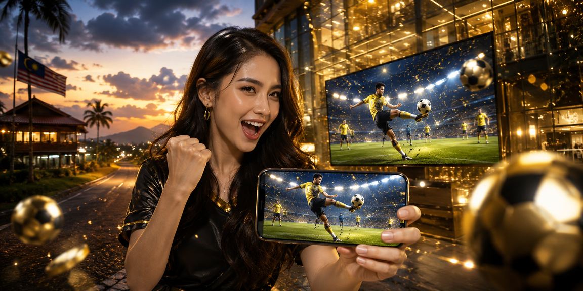 Pemain Malaysia menggunakan platform pertaruhan bola sepak dalam talian ncp150 yang mesra pengguna